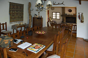 Las Brenas dining room